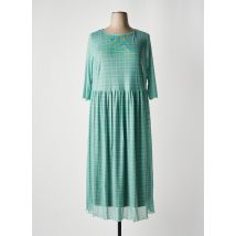 SHEEGO - Robe longue vert en polyester - Femme - Taille 50 - Modz