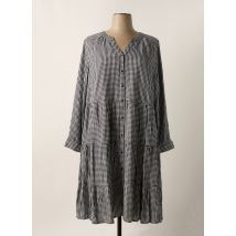SHEEGO - Robe mi-longue noir en viscose - Femme - Taille 52 - Modz
