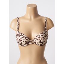 ANTIGEL - Haut de maillot de bain beige en polyamide - Femme - Taille 90B - Modz