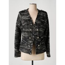 EVA KAYAN - Veste casual noir en coton - Femme - Taille 40 - Modz