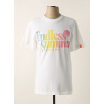 MAISON SCOTCH - T-shirt blanc en coton - Homme - Taille L - Modz