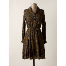 LA FEE MARABOUTEE - Robe mi-longue vert en viscose - Femme - Taille 40 - Modz