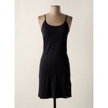 NU JEANS - Robe mi-longue noir en polyamide - Femme - Taille 38 - Modz