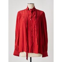 FREEMAN T.PORTER - Chemisier marron en viscose - Femme - Taille 38 - Modz