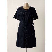 EVA KAYAN - Robe mi-longue bleu en coton - Femme - Taille 42 - Modz