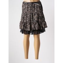 MOKA'S - Jupe courte noir en viscose - Femme - Taille 38 - Modz