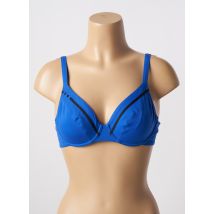 EMPREINTE - Haut de maillot de bain bleu en polyamide - Femme - Taille 85C - Modz