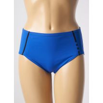 EMPREINTE - Bas de maillot de bain bleu en polyamide - Femme - Taille 42 - Modz
