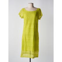 AGATHE & LOUISE - Robe mi-longue vert en polyamide - Femme - Taille 40 - Modz