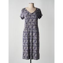 WHITE STUFF - Robe mi-longue violet en viscose - Femme - Taille 44 - Modz