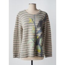 WHITE STUFF - Pull gris en laine - Femme - Taille 44 - Modz