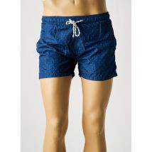 DAN JOHN - Short de bain bleu en polyester - Homme - Taille S - Modz