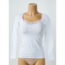 JANIRA - Top blanc en coton - Femme - Taille 38 - Modz