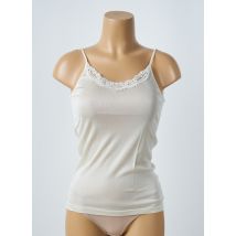 MORETTA - Top/Caraco marron en soie - Femme - Taille 38 - Modz