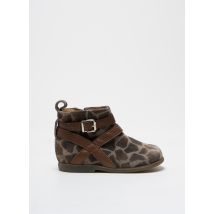 POM D'API - Bottines/Boots marron en cuir - Fille - Taille 22 - Modz