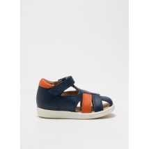 SHOO POM - Sandales/Nu pieds bleu en cuir - Garçon - Taille 20 - Modz
