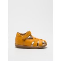 SHOO POM - Sandales/Nu pieds jaune en cuir - Garçon - Taille 20 - Modz