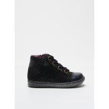 LITTLE MARY - Bottillons noir en cuir - Fille - Taille 19 - Modz