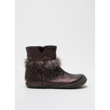 LITTLE MARY - Bottines/Boots marron en cuir - Fille - Taille 24 - Modz