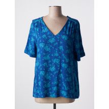ÉTYMOLOGIE - Blouse bleu en viscose - Femme - Taille 38 - Modz