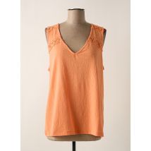 GARCIA - Top orange en polyester - Femme - Taille 42 - Modz