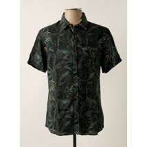 TEDDY SMITH - Chemise manches courtes vert en viscose - Homme - Taille S - Modz