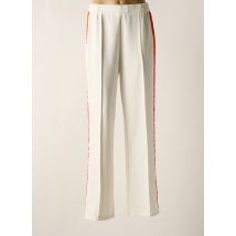 LOLA CASADEMUNT - Pantalon droit blanc en polyester - Femme - Taille 44 - Modz