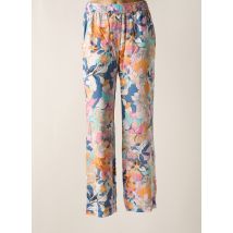 THOMAS RABE - Pantalon droit bleu en viscose - Femme - Taille 42 - Modz