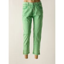 THOMAS RABE - Pantalon 7/8 vert en coton - Femme - Taille 44 - Modz