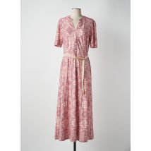 K-DESIGN - Robe longue orange en polyester - Femme - Taille 46 - Modz
