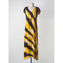 CHACOK - Robe longue jaune en viscose - Femme - Taille 40 - Modz