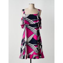 MICHAELA LOUISA - Robe mi-longue rose en polyester - Femme - Taille 38 - Modz