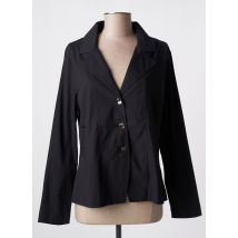 DOLCEZZA - Blazer noir en coton - Femme - Taille 42 - Modz