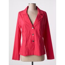 DOLCEZZA - Blazer rouge en coton - Femme - Taille 40 - Modz