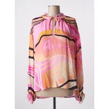 TUZZI - Blouse rose en viscose - Femme - Taille 38 - Modz