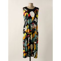 PAUSE CAFE - Robe mi-longue noir en viscose - Femme - Taille 42 - Modz