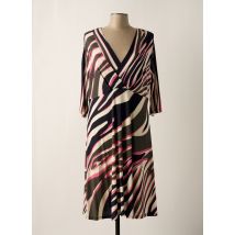 DIVAS - Robe mi-longue bleu en viscose - Femme - Taille 44 - Modz