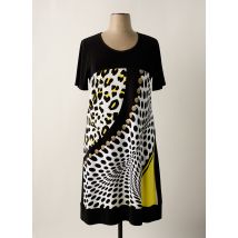 ROBERTO NALDI - Robe mi-longue noir en polyester - Femme - Taille 48 - Modz