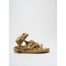 BOHONOMAD - Sandales/Nu pieds beige en textile - Femme - Taille 36 - Modz