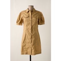 GAUDI - Robe courte beige en coton - Femme - Taille 36 - Modz