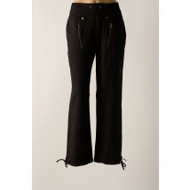 NÜ - Pantalon droit noir en coton - Femme - Taille 40 - Modz