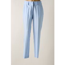 IBANA - Pantalon droit bleu en polyester - Femme - Taille 42 - Modz