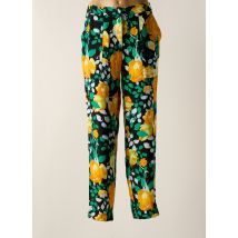 OBJECT - Pantalon droit noir en viscose - Femme - Taille 38 - Modz