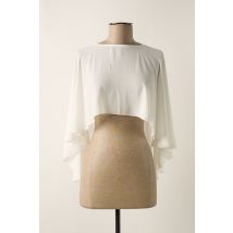 RELISH - Poncho blanc en polyester - Femme - Taille 36 - Modz