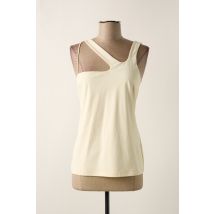 PATRIZIA PEPE - Top beige en polyamide - Femme - Taille 38 - Modz