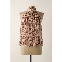 PATRIZIA PEPE - Top beige en viscose - Femme - Taille 42 - Modz