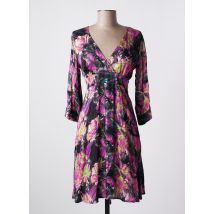 FLIRT COLLECTION - Robe mi-longue rose en viscose - Femme - Taille 42 - Modz