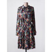 FLIRT COLLECTION - Robe mi-longue vert en viscose - Femme - Taille 38 - Modz