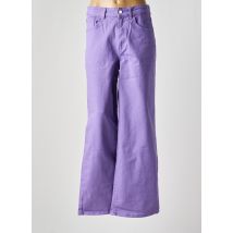 ONLY - Pantalon flare bleu en coton - Femme - Taille TU - Modz