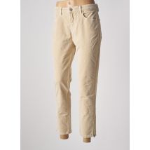 OPUS - Pantalon 7/8 beige en coton - Femme - Taille 42 - Modz